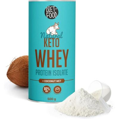 BIO Keto odżywka białkowa z serwatki - MCT kokosowe - 500g - Produkty Dietetyczne BIO Keto odżywka białkowa z serwatki - MCT kokosowe - 500g - Produkty Dietetyczne