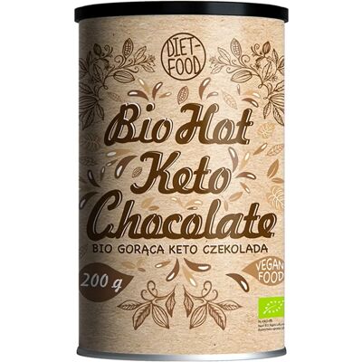 Diet Food Bio Keto Gorąca Czekolada - Tuba 200g Diet Food Bio Keto Gorąca Czekolada - Tuba 200g