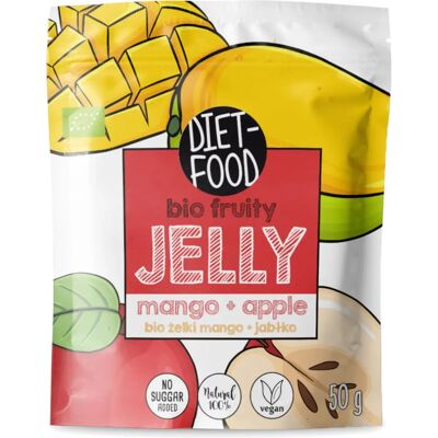 Diet Food Bio-Fruchtgummis - Mango, Apfel Diet Food Bio-Fruchtgummis - Mango, Apfel