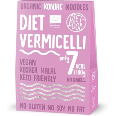 Konjak-Nudeln - Bio, Kalorienarm - Vermicelli Konjak-Nudeln - Bio, Kalorienarm - Vermicelli