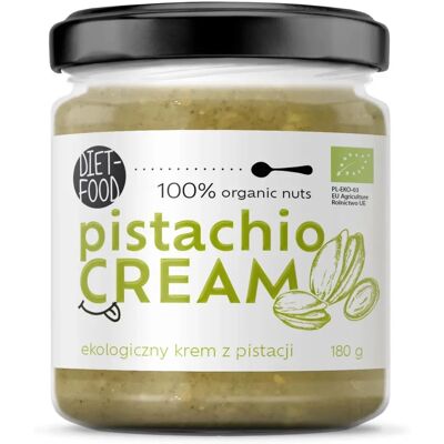 DIET-FOOD Bio Pistazien-Nussbutter - Natürlich, 180g DIET-FOOD Bio Pistazien-Nussbutter - Natürlich, 180g