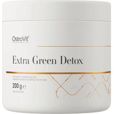OstroVit Extra Green Detox - Veganes Nahrungsergänzungsmittel 200g OstroVit Extra Green Detox - Veganes Nahrungsergänzungsmittel 200g