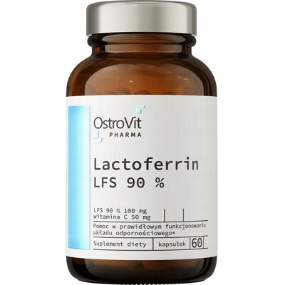 OstroVit - Lactoferina LFS 90% - Suplemento para inmunidad - 60 caps OstroVit - Lactoferina LFS 90% - Suplemento para inmunidad - 60 caps