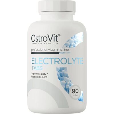 OstroVit Electrolitos - Potasio, Calcio, Magnesio - 90 Tabletas OstroVit Electrolitos - Potasio, Calcio, Magnesio - 90 Tabletas