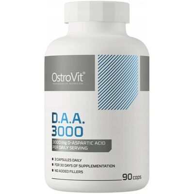 OstroVit - D.A.A. 3000 - 90 Kapseln - Nahrungsergänzung OstroVit - D.A.A. 3000 - 90 Kapseln - Nahrungsergänzung