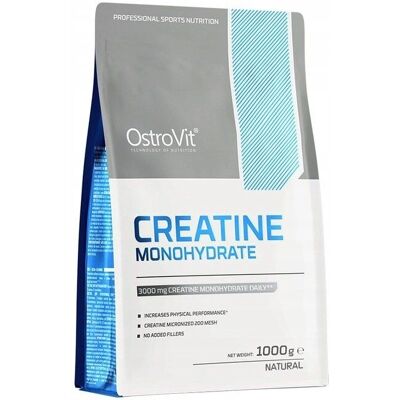 OstroVit Kreatin Monohydrat - Natürlicher Geschmack - Nahrungsergänzung - 1kg OstroVit Kreatin Monohydrat - Natürlicher Geschmack - Nahrungsergänzung - 1kg