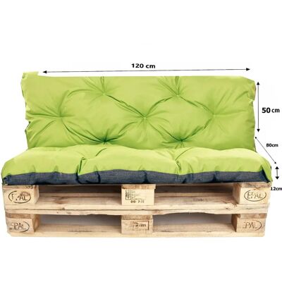 Setgarden Coussins pour banc de jardin - Ensemble mobilier de jardin - Publicité Setgarden Coussins pour banc de jardin - Ensemble mobilier de jardin - Publicité