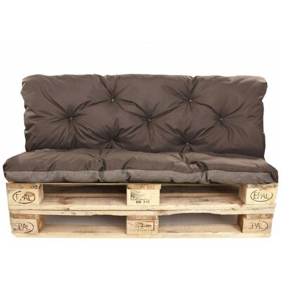 Setgarden Braune Gartenkissen - Gartenkissen, Set: Sitz 120x50x13cm und Rücken 120x40cm Setgarden Braune Gartenkissen - Gartenkissen, Set: Sitz 120x50x13cm und Rücken 120x40cm