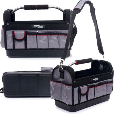 Sac à outils Kraft&Dele KD-2046 - Durable avec base rigide - Publicité Sac à outils Kraft&Dele KD-2046 - Durable avec base rigide - Publicité