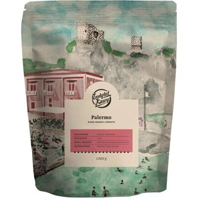 Instytut Kawy Palermo Mieszanka Arabica i Robusta - Ziarenko Kawy Instytut Kawy Palermo Mieszanka Arabica i Robusta - Ziarenko Kawy