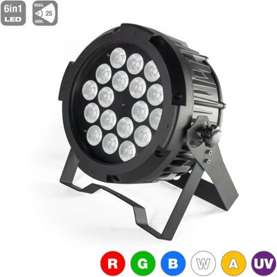 Flash LED PAR 18x15W RGBWA+UV IP65 - Reflektor LED Flash LED PAR 18x15W RGBWA+UV IP65 - Reflektor LED