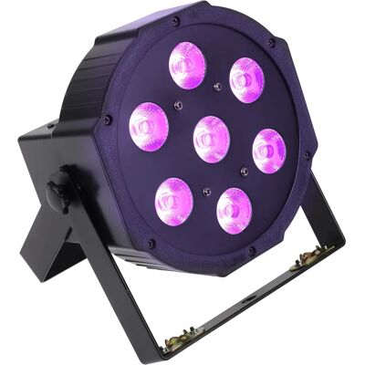 Flash LED PAR 56 7x15W RGBWA+UV 6in1 - Oświetlenie sceniczne Flash LED PAR 56 7x15W RGBWA+UV 6in1 - Oświetlenie sceniczne