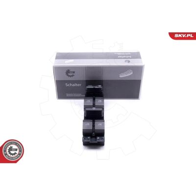 ESEN SKV 37SKV183 Fensterheberschalter - Vorder links für SKODA Octavia Fabia ESEN SKV 37SKV183 Fensterheberschalter - Vorder links für SKODA Octavia Fabia