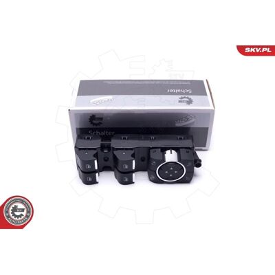 Interruptor de ventana ESEN SKV 37SKV200 - Ford Mondeo 5 Limusina, S-Max Mk2 Interruptor de ventana ESEN SKV 37SKV200 - Ford Mondeo 5 Limusina, S-Max Mk2