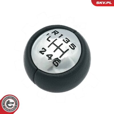 ESEN SKV 63SKV026 Läder 6-växlad växellådsknopp - Gear Shift Knob ESEN SKV 63SKV026 Läder 6-växlad växellådsknopp - Gear Shift Knob