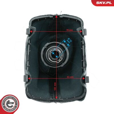 ESEN SKV 63SKV408 Växelspaksknapp - Växelspaksknapp för AUDI A3 ESEN SKV 63SKV408 Växelspaksknapp - Växelspaksknapp för AUDI A3