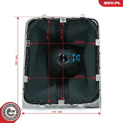 ESEN SKV 63SKV493 Schaltknauf - Gear Shift Knob ESEN SKV 63SKV493 Schaltknauf - Gear Shift Knob