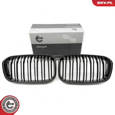 ESEN SKV 66SKV019 Grade lateral em fibra de carbono - Grade de Radiador ESEN SKV 66SKV019 Grade lateral em fibra de carbono - Grade de Radiador