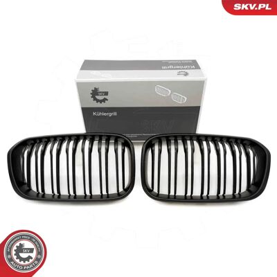 ESEN SKV 66SKV022 BMW Mat svart kylargrill - Radiator Grill ESEN SKV 66SKV022 BMW Mat svart kylargrill - Radiator Grill