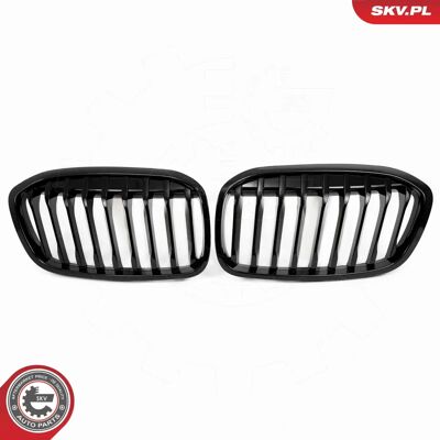 ESEN SKV 66SKV041 Black Glossy Radiator Grill - Radiator Grill ESEN SKV 66SKV041 Black Glossy Radiator Grill - Radiator Grill