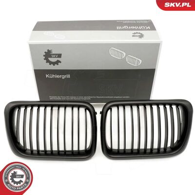 Esen SKV 66SKV051 BMW Kølergrill - Mat Sort - Kølergrill Esen SKV 66SKV051 BMW Kølergrill - Mat Sort - Kølergrill