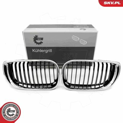 Esen SKV 66SKV079 BMW Kühlergrill - Beifahrer/Fahrerseite chrom/schwarz Esen SKV 66SKV079 BMW Kühlergrill - Beifahrer/Fahrerseite chrom/schwarz