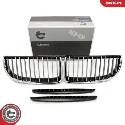ESEN SKV 66SKV088 Chroom/Zwart Radiatorrooster - Radiator Grill ESEN SKV 66SKV088 Chroom/Zwart Radiatorrooster - Radiator Grill