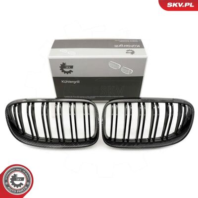 ESEN SKV 66SKV119 Koolstof Koelradiateurrooster voor BMW 3 Serie - Koelradiateurrooster ESEN SKV 66SKV119 Koolstof Koelradiateurrooster voor BMW 3 Serie - Koelradiateurrooster