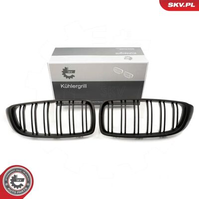 Esen SKV 66SKV153 Mat sort BMW Radiator Grill - 4 Series Coupé/Gran Coupé Esen SKV 66SKV153 Mat sort BMW Radiator Grill - 4 Series Coupé/Gran Coupé