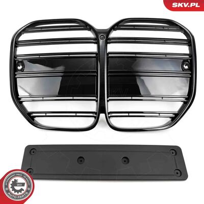 ESEN SKV 66SKV155 Zwarte Glanzende Radiator Grille - Auto-onderdeel ESEN SKV 66SKV155 Zwarte Glanzende Radiator Grille - Auto-onderdeel