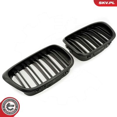 ESEN SKV 66SKV162 Parrilla de radiador negra mate - Parrilla de radiador ESEN SKV 66SKV162 Parrilla de radiador negra mate - Parrilla de radiador