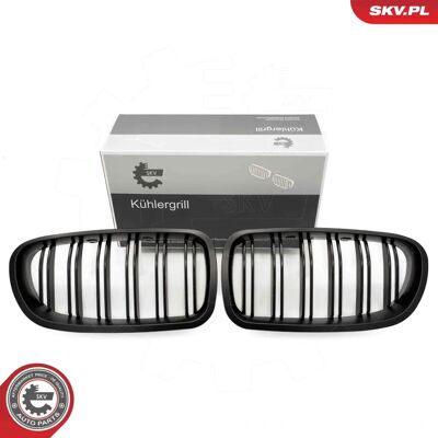 ESEN SKV 66SKV185 Zwart Mattes Koelribbel - Radiator Grill ESEN SKV 66SKV185 Zwart Mattes Koelribbel - Radiator Grill