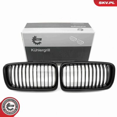 ESEN SKV 66SKV213 Mat sort Radiatorgrill - Radiator Grill ESEN SKV 66SKV213 Mat sort Radiatorgrill - Radiator Grill