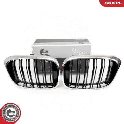 Esen SKV 66SKV263 Krom och svart BMW X3 Kylargrill - Kylargrill Esen SKV 66SKV263 Krom och svart BMW X3 Kylargrill - Kylargrill