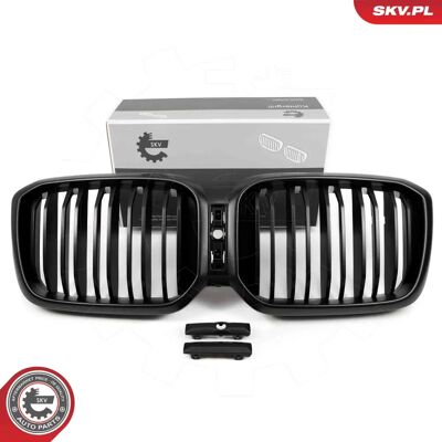 ESEN SKV 66SKV267 Matte Black Radiator Grill - Radiator Grill ESEN SKV 66SKV267 Matte Black Radiator Grill - Radiator Grill
