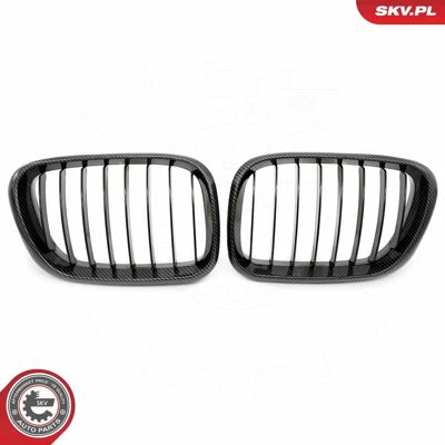 Rejilla de radiador de carbono ESEN SKV 66SKV274 para BMW X5 Rejilla de radiador de carbono ESEN SKV 66SKV274 para BMW X5