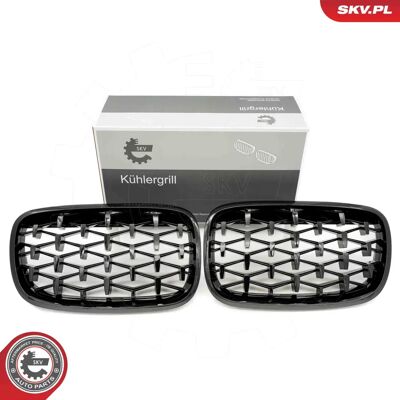 ESEN SKV 66SKV291 Kiiltävän musta jäähdyttimen ritilä BMW X5 ESEN SKV 66SKV291 Kiiltävän musta jäähdyttimen ritilä BMW X5