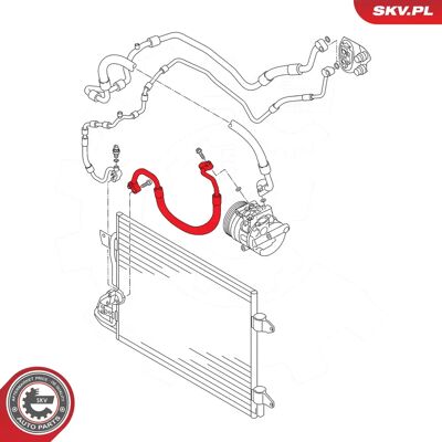 Esen SKV 43SKV551 Línea de alta/baja presión para aire acondicionado - Línea de alta/baja presión Esen SKV 43SKV551 Línea de alta/baja presión para aire acondicionado - Línea de alta/baja presión