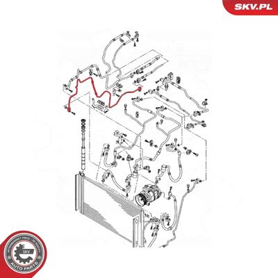 ESEN SKV 43SKV580 Υψηλής/χαμηλής πίεσης γραμμή κλιματισμού - Γραμμή κλιματισμού ESEN SKV 43SKV580 Υψηλής/χαμηλής πίεσης γραμμή κλιματισμού - Γραμμή κλιματισμού