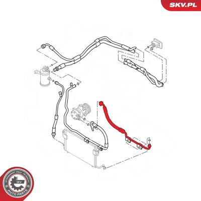 ESEN SKV 54SKV609 Linea aria condizionata alta/bassa pressione - Linee di aria condizionata ESEN SKV 54SKV609 Linea aria condizionata alta/bassa pressione - Linee di aria condizionata