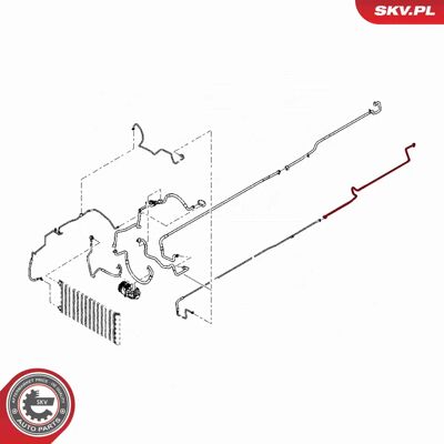 ESEN SKV 54SKV663 - Hoch/Tiefdruck Klimaleitung ESEN SKV 54SKV663 - Hoch/Tiefdruck Klimaleitung