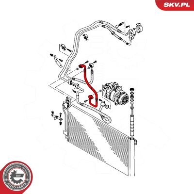 ESEN SKV 54SKV724 Hoog-/laagdrukleiding - Airconditioning ESEN SKV 54SKV724 Hoog-/laagdrukleiding - Airconditioning