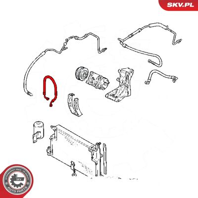 ESEN SKV 54SKV725 Linea di Condizionamento Alta/Bassa Pressione - Linea di condizionamento ESEN SKV 54SKV725 Linea di Condizionamento Alta/Bassa Pressione - Linea di condizionamento