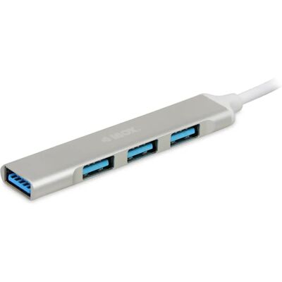iBox IUH3FAS USB-Hub 4 Ports Weiß iBox IUH3FAS USB-Hub 4 Ports Weiß