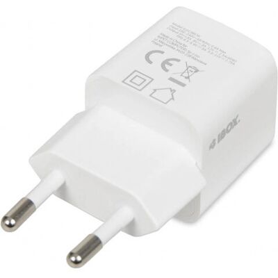 iBox C-38W Universal Weiß USB Schnellladegerät - Wandladegerät iBox C-38W Universal Weiß USB Schnellladegerät - Wandladegerät
