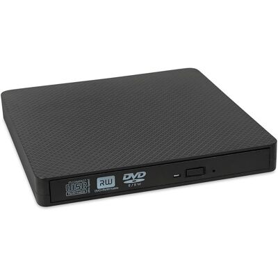 iBox IED03 Externe DVD-Brenner - Schwarz - 8x/8x USB 3.2 iBox IED03 Externe DVD-Brenner - Schwarz - 8x/8x USB 3.2