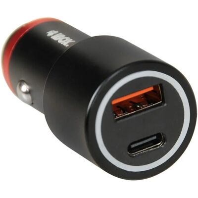 Ibox ICC20 Autolader - 48W - Schnellladung - USB-C & USB Ibox ICC20 Autolader - 48W - Schnellladung - USB-C & USB