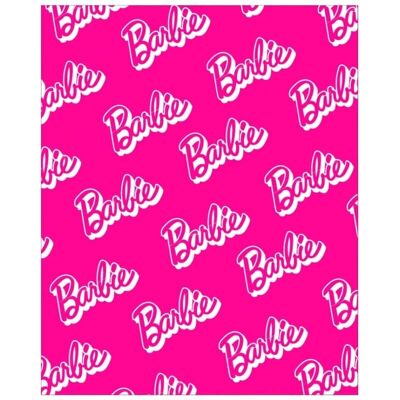 Mattel Barbie Coral Blanket - Fleece, 120x150cm Mattel Barbie Coral Blanket - Fleece, 120x150cm