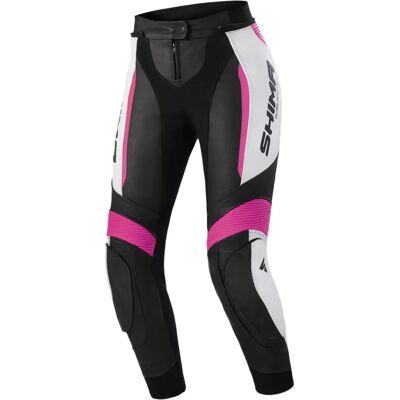 SHIMA Miura 2.0 Leder Motorradhose - Schwarz Rosa Größe 38 SHIMA Miura 2.0 Leder Motorradhose - Schwarz Rosa Größe 38