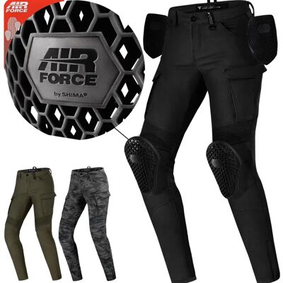 Pantalons textiles moto pour femmes - Noir - Shima Giro 2.0 Pantalons textiles moto pour femmes - Noir - Shima Giro 2.0